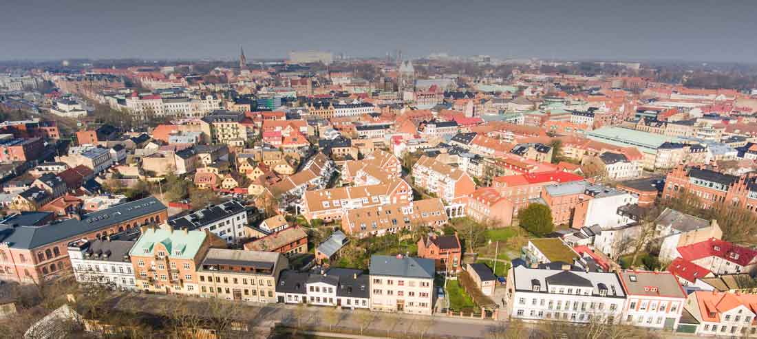 Lund från ovan